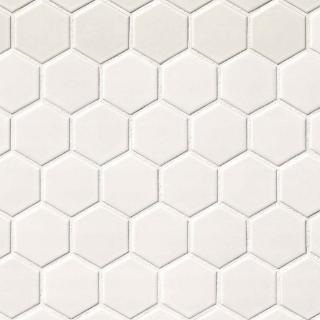 Picture of MSI - Retro Mosaic Matte White Hexagon