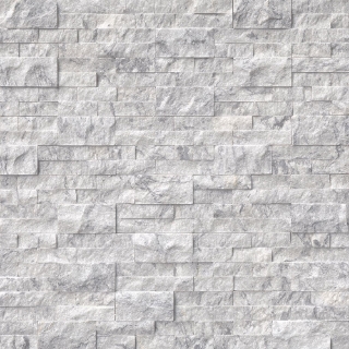 Picture of MSI - RockMount Stacked Stone L Corner 6 X 12 x 6 Arabescato Carrara