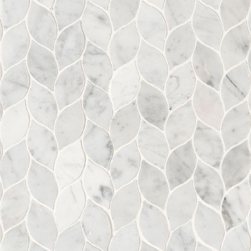 Picture of MSI - Marble Mosaics Other Honed Carrara White Blanco Pattern