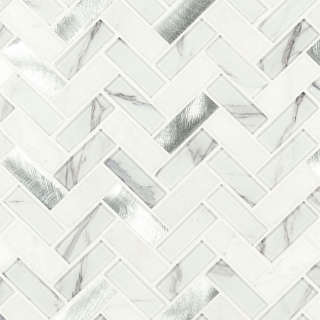 Picture of MSI - Decorative Blends Mosaic Other Bytle Bianco