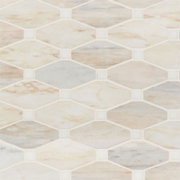 Picture of MSI - Marble Mosaics Other Polished Angora Elongated Octagon