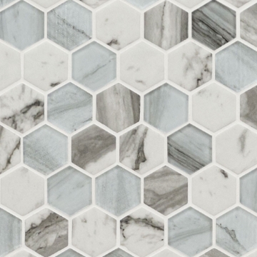 Picture of MSI - Glass Mosaic Hexagon Esperanza