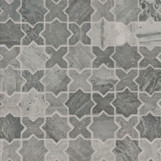 Picture of MSI - Marble Mosaics Geometrica Montague Blue Oak