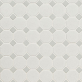 Picture of MSI - Retro Mosaic Matte White Gray Octagon