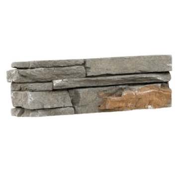 Picture of MSI - Terrado Manufactured Stacked Stone L Corners Denali Gray