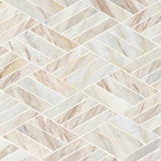 Picture of MSI - Marble Mosaics Other Polished Angora Rhombus