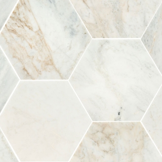 Picture of MSI - Marble Hexagon Arabescato Venato