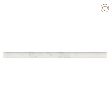 Picture of MSI - Pencil Moulding Carrara Honed