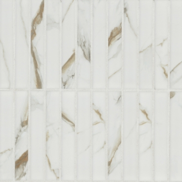 Picture of MSI - Glass Mosaic Other Calacatta Gold Matte