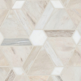 Picture of MSI - Marble Mosaics Other Polished Angora Floralis