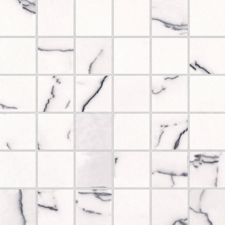 Picture of Bedrosians - Gemma Mosaic Bianca Polished
