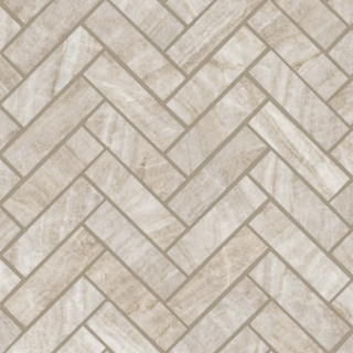 Picture of Bedrosians - Magnifica Era Luxury Herringbone Mosaic Taj Mahal