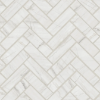 Picture of Bedrosians - Magnifica Era Luxury Herringbone Mosaic Mont Blanc