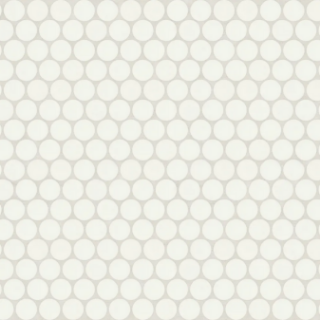 Picture of Bedrosians - Marin Penny Round Mosaic Pearl White
