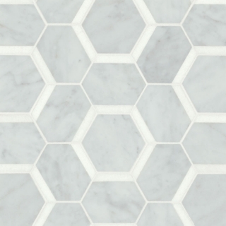 Picture of Bedrosians - Matisse 4 White Carrara/Thassos