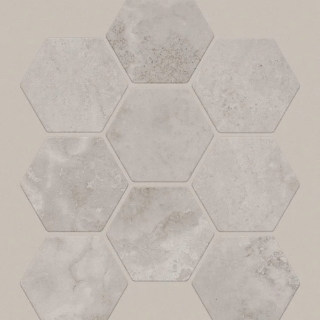 Picture of Shaw Floors - Layered Earth Hexagon Mosaic Grey