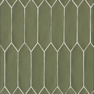 Picture of Bedrosians - Reine Matte Castle Moss Green