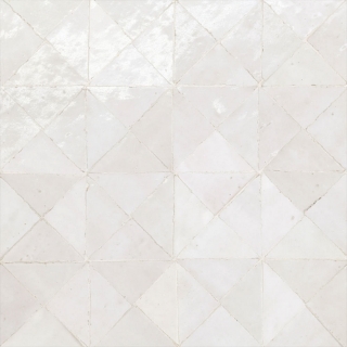 Picture of Bedrosians - Zagora Triangle Mosaic Blanc