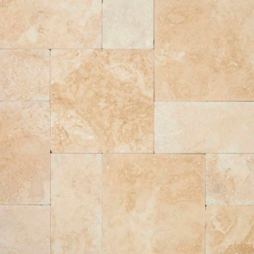 Picture of MSI - Travertine Pavers Kit Tuscany Ivory