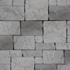 Picture of Bedrosians - Tumbled Ledger Limestone and Marble Grey Marble