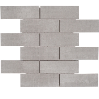 Picture of Tesoro - Fusion Fabric Staggered Mosaic Silver