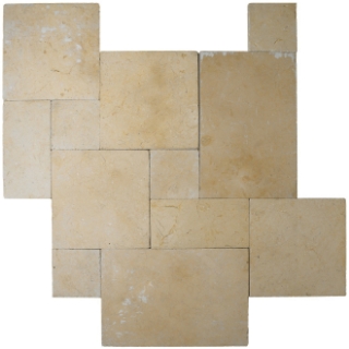 Picture of Bedrosians - Stone Pavers Marigold Limestone