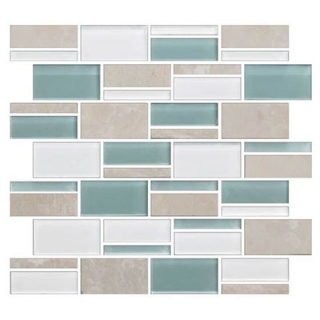 Picture of American Olean - Color Appeal Glass Blends Mosaic Random Pacific Coast