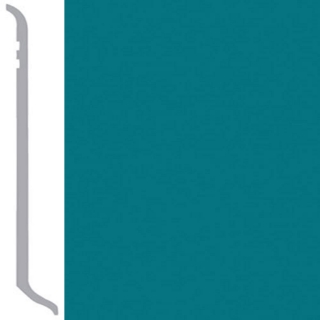 Picture of Burke - Burkebase Type TV Wall Base 1/8 Coved 2.5 Peacock