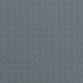 Picture of Burke - Colorscape Round 18 x 18 Gray Blue