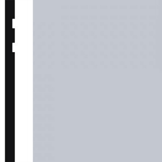 Picture of Burke - Edge Effects Double Etched 4 1/4 Sky Gray