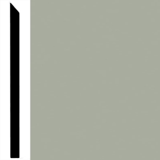 Picture of Burke - Edge Effects Simple 4 1/4 x 3/8 Light Gray