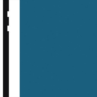 Picture of Burke - Edge Effects Double Etched 4 1/4 Roll Ocean Blue