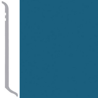 Picture of Burke - Burkebase Type TV Wall Base .080 Coved 2.5 Ocean Blue