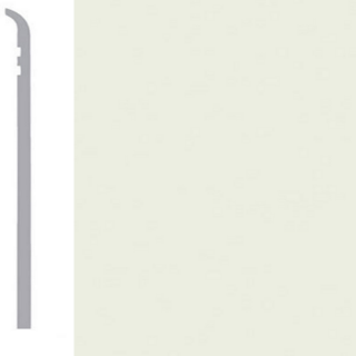 Picture of Burke - Burkebase Type TV Wall Base .080 Toeless 2.5 Pearl Luster Metallic