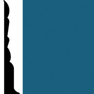 Picture of Burke - Edge Effects Cache 4 1/4 Roll Ocean Blue