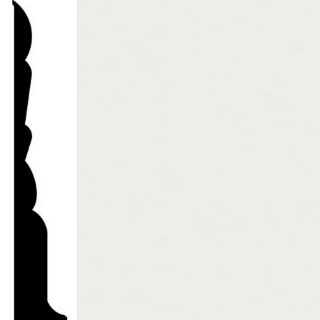 Picture of Burke - Edge Effects Cache 4 1/4 Roll White