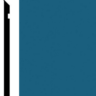 Picture of Burke - Edge Effects Etched 4 1/4 Roll Ocean Blue