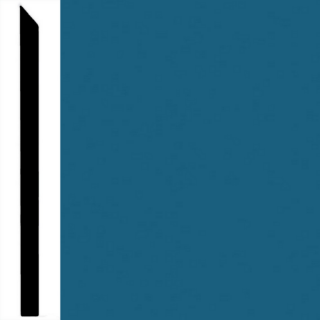 Picture of Burke - Edge Effects Simple 4 1/4 Roll Ocean Blue