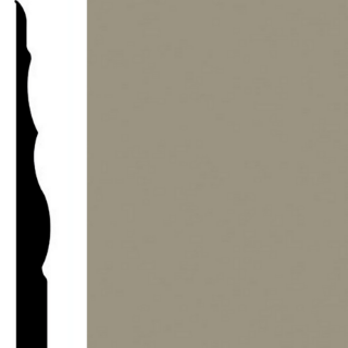 Picture of Burke - Edge Effects Sophisticate 4 1/4 Roll Carmine Gray