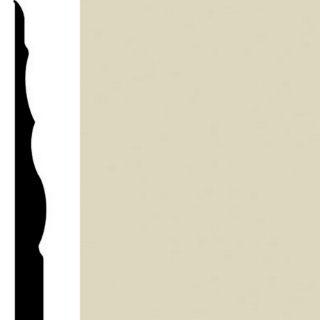 Picture of Burke - Edge Effects Sophisticate 4 1/4 Roll Cream