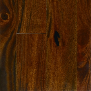 Picture of Ark Floors - Elegant Exotic Engineered 4 3/4 Genuine Mahogany-Cocoa
