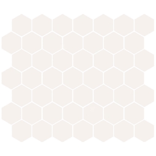 Picture of American Olean - Color Story Mosaic Hexagon Glossy Ice White
