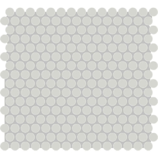 Picture of American Olean - Color Story Mosaic Penny Rounds Glossy Balance